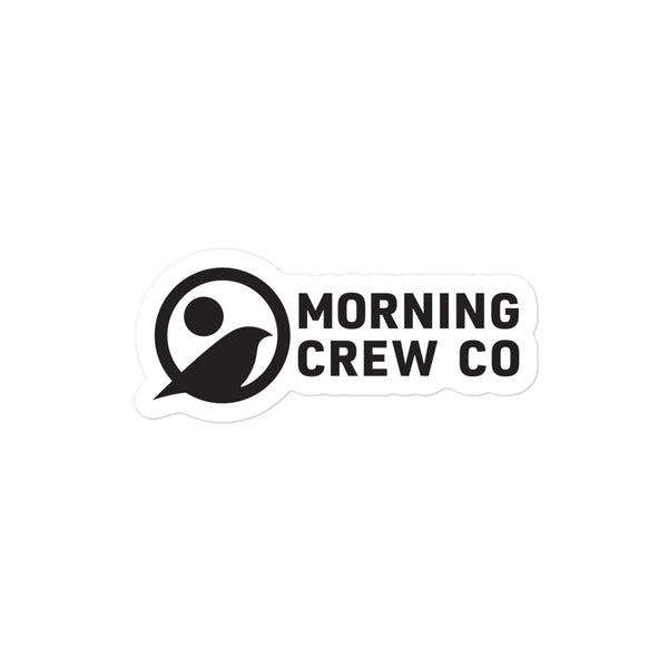 Morning Crew Co Sticker
